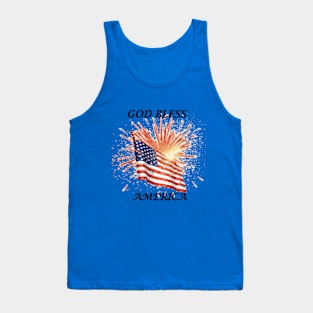 God bless America Tank Top